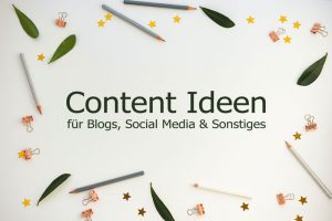 Content-Ideen